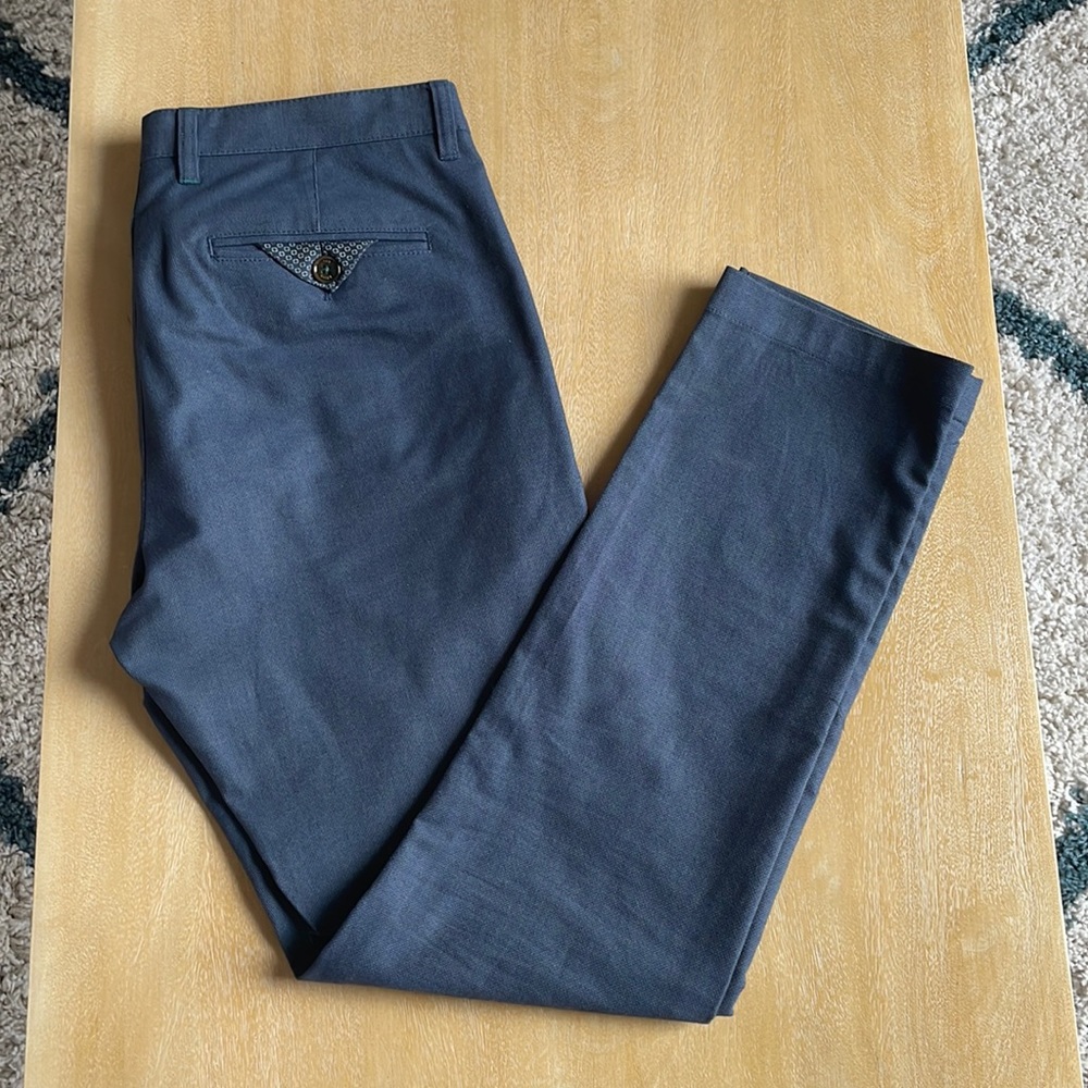 Ted Baker Navy Pants - Size 32R